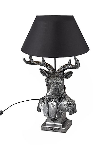 formano Nachttischlampe Tierlampen, Farbe: Silber, Motiv: günstig online kaufen