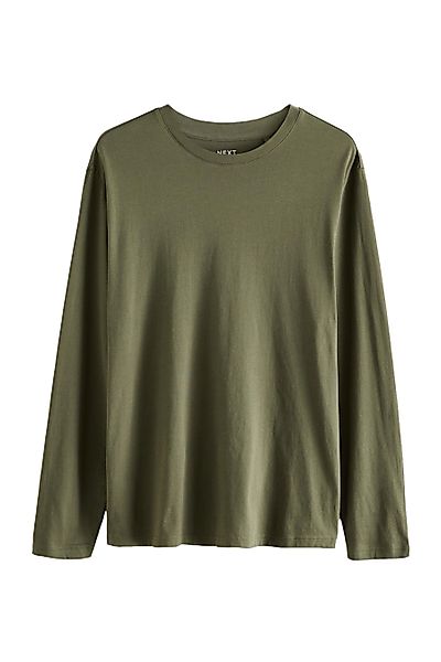 Next Langarmshirt Rundhalsshirt – Regular Fit günstig online kaufen