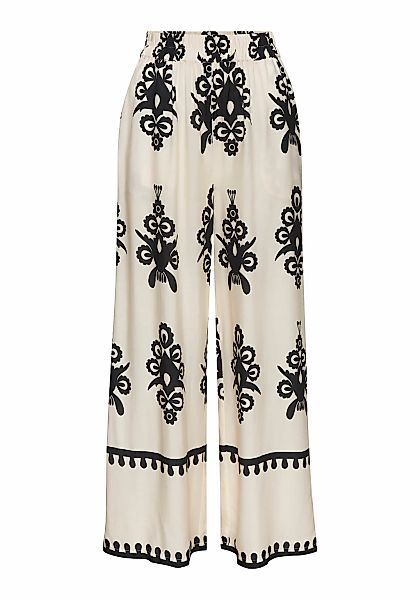 LASCANA Palazzohose mit Ethnoprint, Sommerhose günstig online kaufen