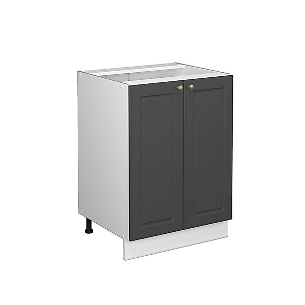 Vicco Unterschrank Fame-Line, Anthrazit-Gold/Weiß, 60 cm, günstig online kaufen
