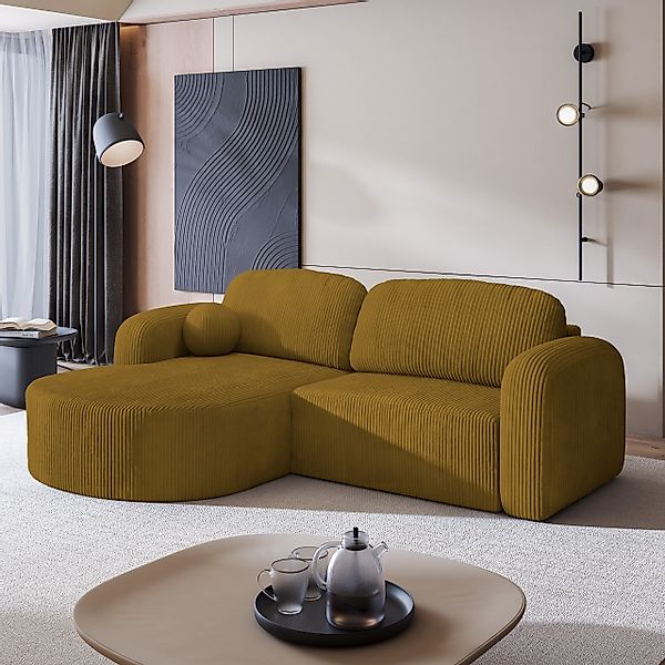 Masseno Ecksofa AMILIA mit Schlaffunktion L-Form, günstig online kaufen