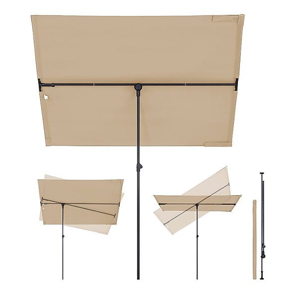 Sekey Balkonschirm 180 x 130 cm günstig online kaufen