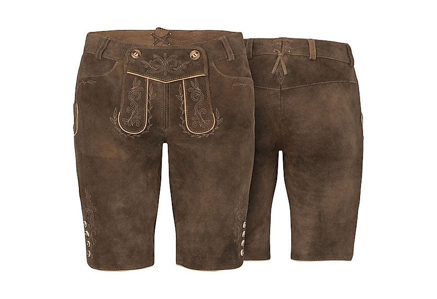 Spieth & Wensky Trachtenlederhose 134-D Blossom/Schotter sand Damen Trachte günstig online kaufen