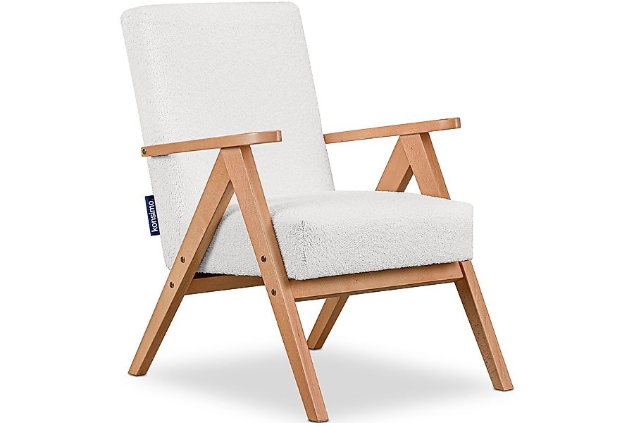 KONSIMO® Cocktailsessel NASET Sessel, Rahmen aus günstig online kaufen