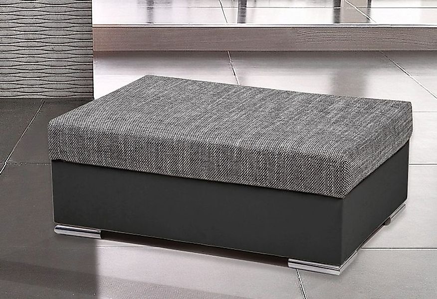 COLLECTION AB Hocker "John", Frei im Raum stellbar, wahlweise mit Federkern günstig online kaufen
