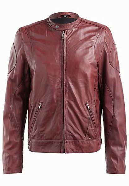 CBL Lederjacke MQ-45461 mit kurzen stehkragen günstig online kaufen