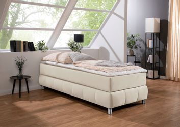 andas Boxspringbett "Salo" Ohne Kopfteil, inkl. Topper, auch in Überlänge 2 günstig online kaufen