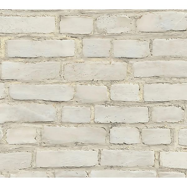 PROFHOME 374141-GU Stein Kacheln Tapete Steinoptik Matt Grau Weiß 0,53 m x günstig online kaufen