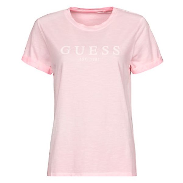 Guess  T-Shirt ES SS GUESS 1981 ROLL CUFF TEE günstig online kaufen