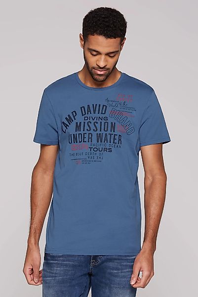CAMP DAVID Rundhalsshirt aus Baumwolle günstig online kaufen
