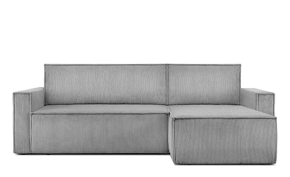 KONSIMO Ecksofa   ¦ grau ¦ Maße (cm): B: 246 H: 89 Polstermöbel > Sofas > E günstig online kaufen