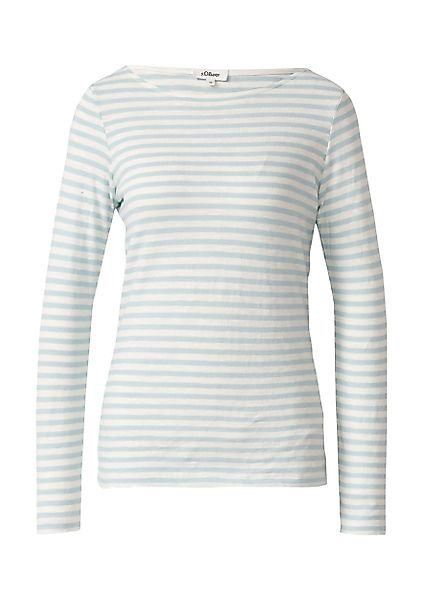 QS Langarmshirt T-Shirt günstig online kaufen