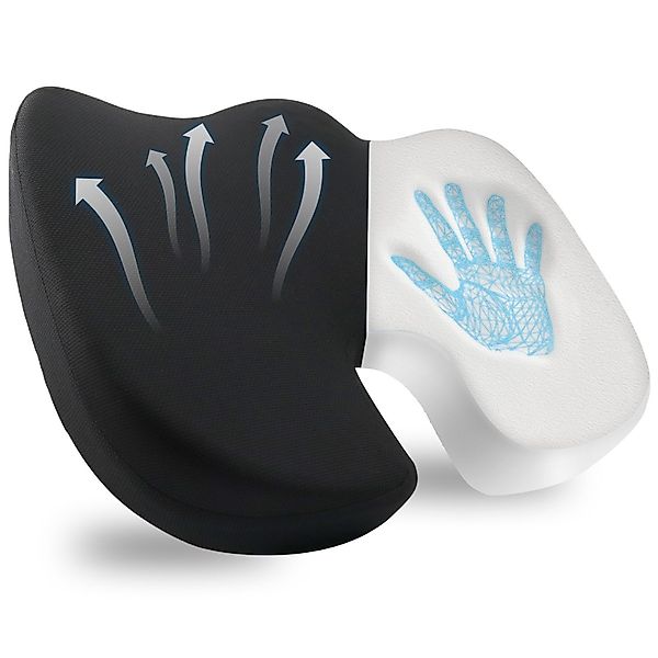Allyson Sitzkissen Ergonomisches Steißbeinkissen, Orthopädisches Sitzkissen günstig online kaufen