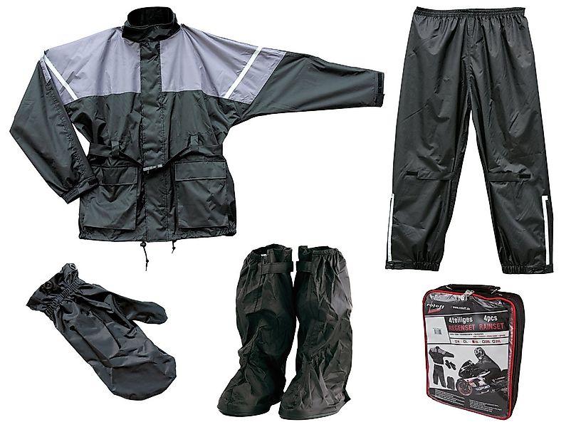 roleff Regenjacke RO1005 –Regenset mit Jacke, Hose, Handschuh und Stiefelüb günstig online kaufen