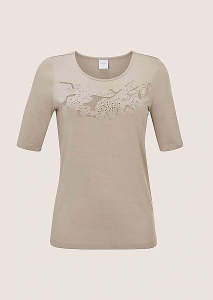 MADELEINE Kurzarmshirt "Shirt Glamouröses Oberteil mit Straßsteinen" günstig online kaufen