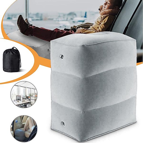 HAUSS SPOLE Reisekissen aufblasbares Reisekissen Fußhocker günstig online kaufen