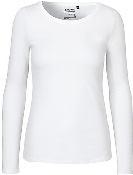Neutral Langarmshirt Damen Long Sleeve T-Shirt günstig online kaufen