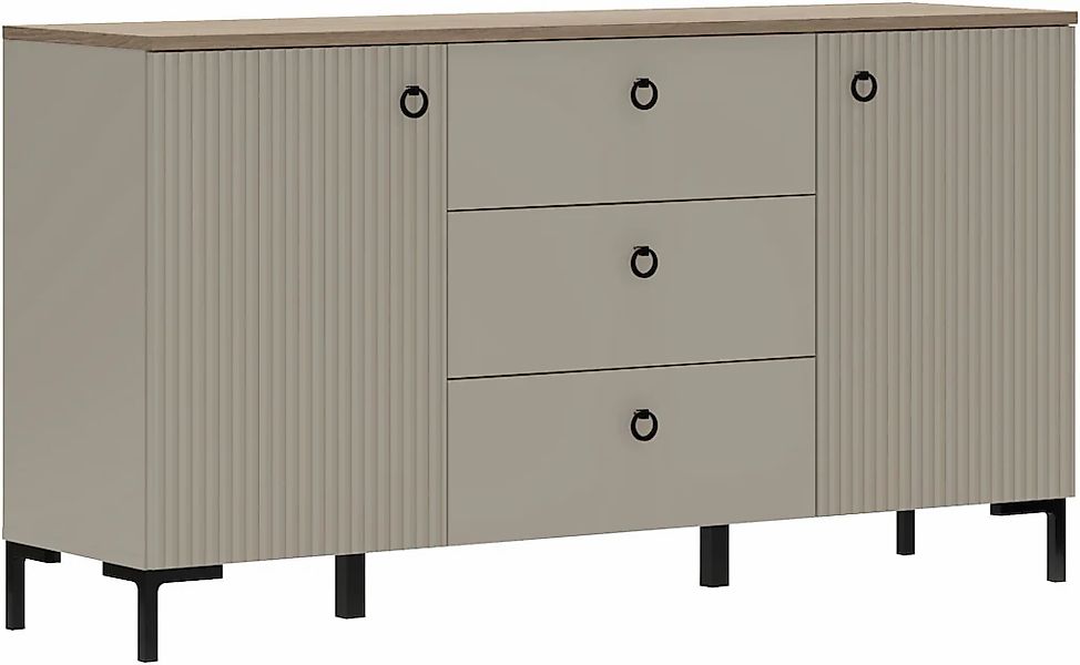 Home affaire Sideboard "Luminara" 1 Stk. tlg. Kommode mit Soft-Close Funkti günstig online kaufen