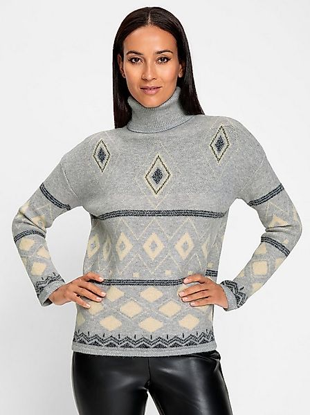 heine Strickpullover Jacquard-Pullover . günstig online kaufen