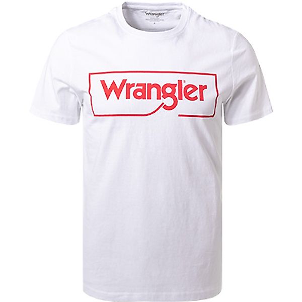 Wrangler T-Shirt white W7H3D3989 günstig online kaufen