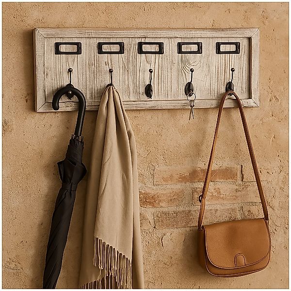 HTI-Living Hakenleiste Kleiderhaken Vintage, (Stück, 1 günstig online kaufen
