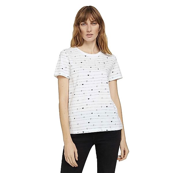 Tom Tailor Kurzarm T-shirt 3XL Offwhite Colorful Dot Design günstig online kaufen