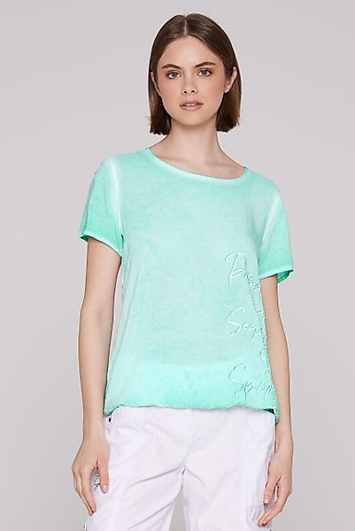 SOCCX Schlupfbluse, mit Gummizug im Saum günstig online kaufen