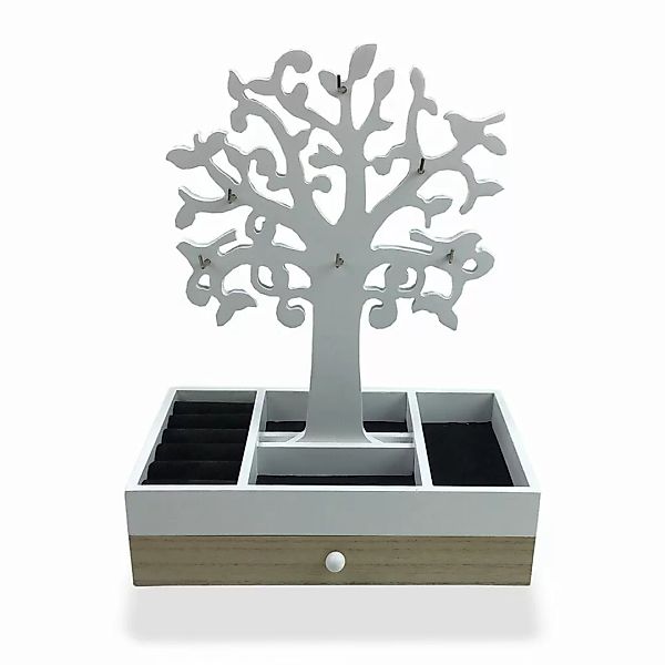 Box-schmuckkästchen Versa Baum 24 X 30 X 14 Cm Holz Mdf günstig online kaufen