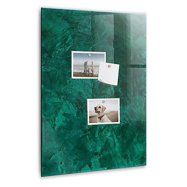 Tulup Magnettafel Glas Smaragdblock 40x60 cm Magnettafel Zum Schreiben Weiß günstig online kaufen