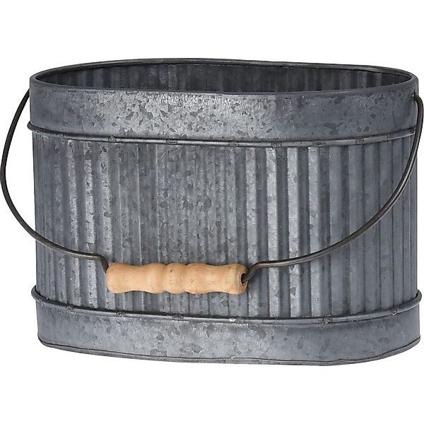 Koopmann Blumentopf Blumentopf oval - Metall günstig online kaufen