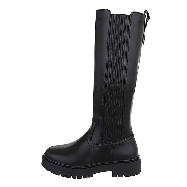 Ital-Design Damen Freizeit Plateaustiefel (84989601) Blockabsatz günstig online kaufen