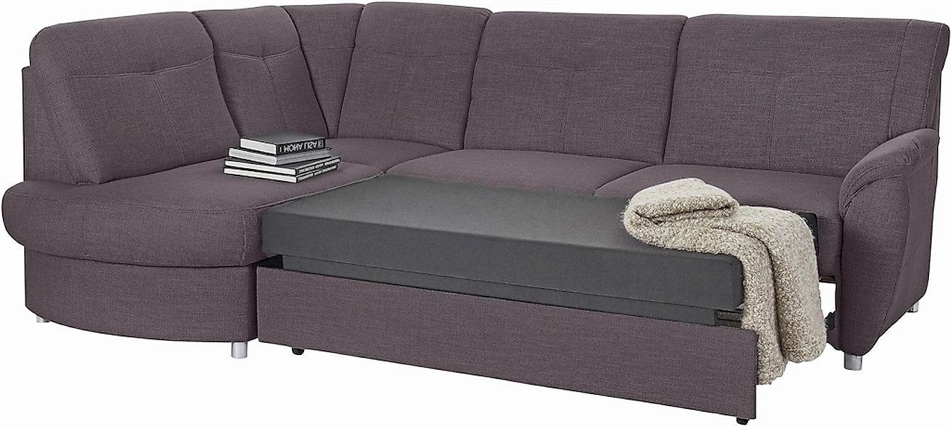 sit&more Ecksofa "Sonoma L-Form", wahlweise mit Bettfunktion und Bettkasten günstig online kaufen
