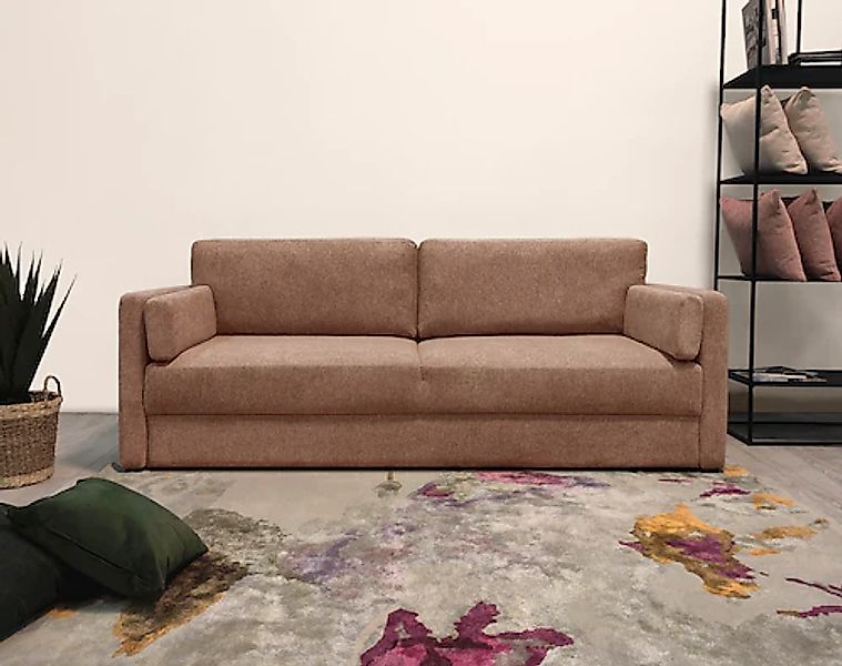 Home affaire Schlafsofa »Calrence«, mit aufklappbarer Bettfunktion, zwei Ar günstig online kaufen