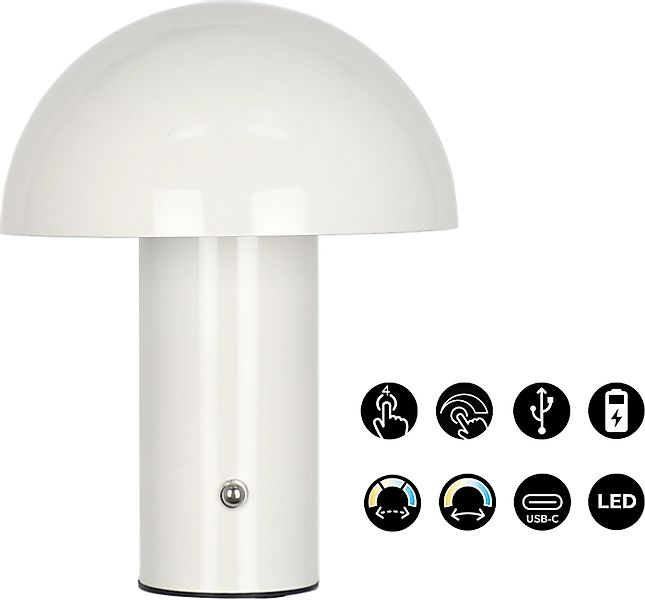 s.Oliver LED Tischleuchte Hillu, Dimmer, Dimmfunktion, Ein-/Ausschalter, US günstig online kaufen