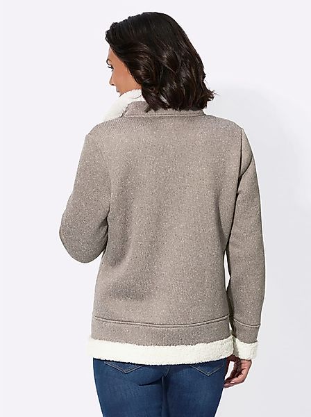Casual Looks Strickfleecejacke günstig online kaufen