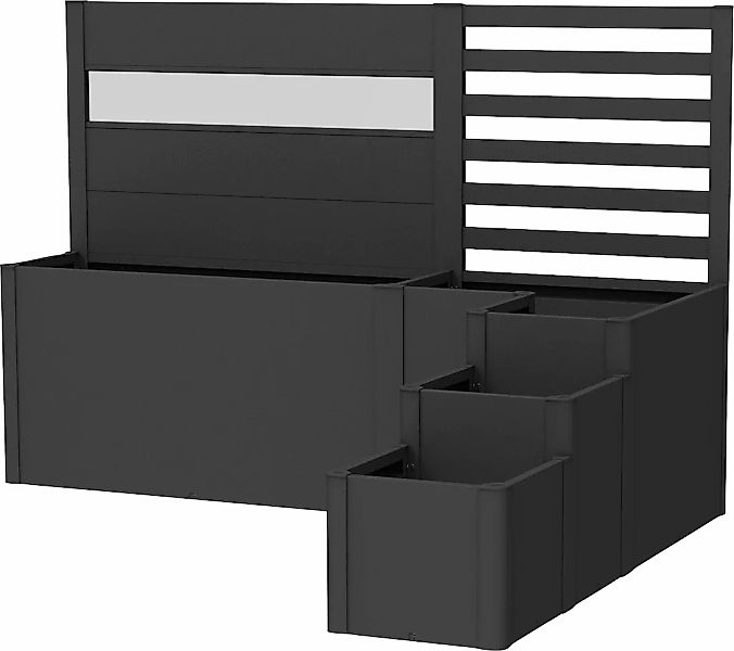 Biohort Pflanzkasten DaVinci Version 2 Quarzgrau-Metallic günstig online kaufen