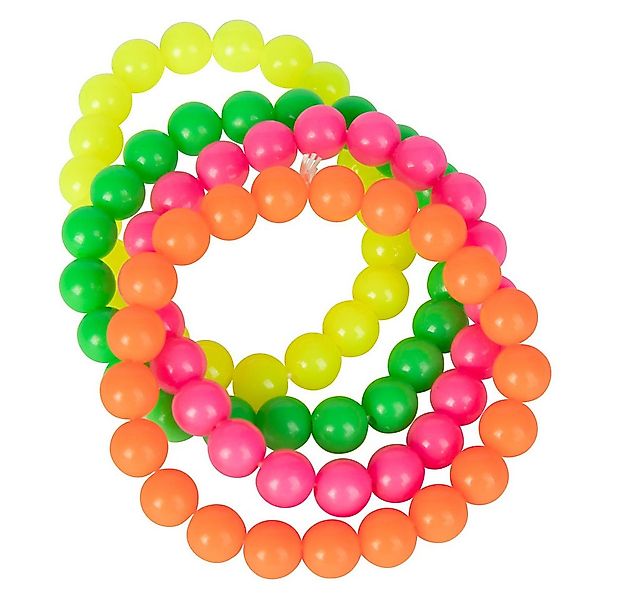 MICA Kostüm Faschingsschmuck - Armbänder - 4 Stück günstig online kaufen