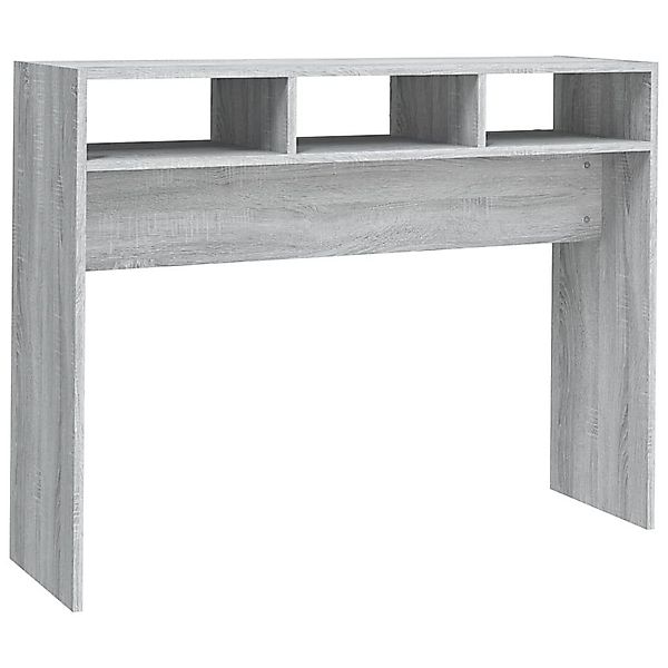 vidaXL Beistelltisch Konsolentisch Grau Sonoma 105x30x80 günstig online kaufen