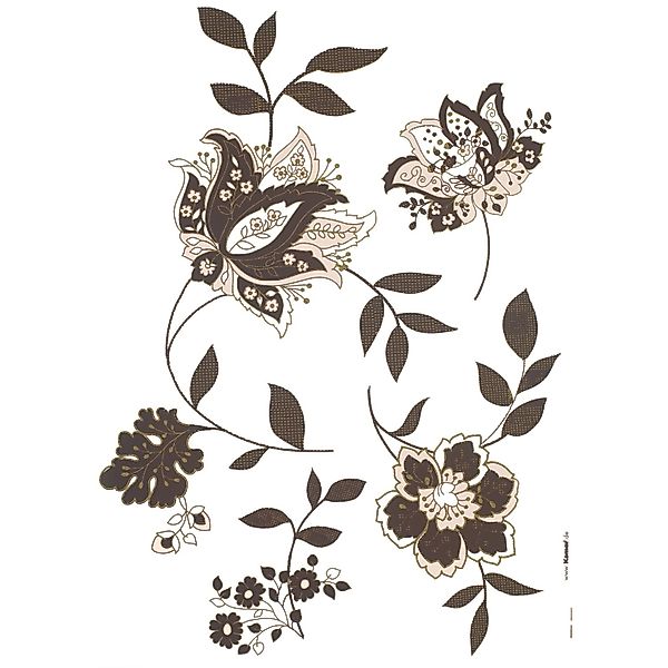 Komar Wandtattoo Jackie - Größe 50 x 70 cm (4 St), Künstler: Komar, selbstk günstig online kaufen