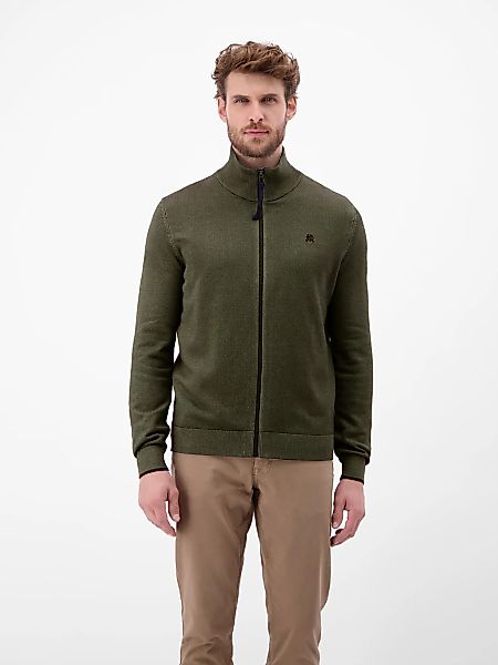 LERROS Strickjacke "Melange-Strickjacke für Herren" günstig online kaufen