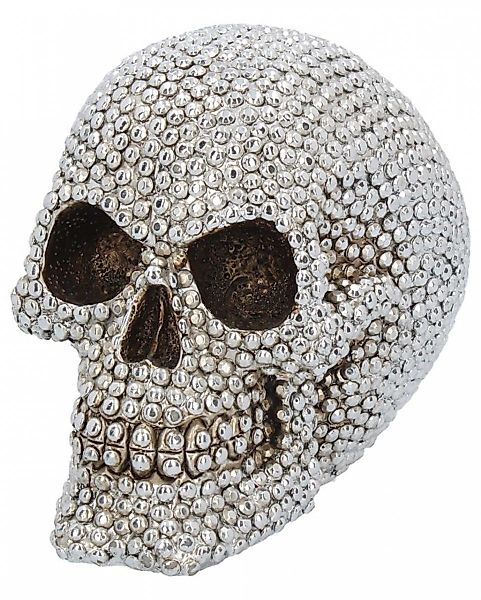 Horror-Shop Dekofigur Aurora Borealis ",Diamant", Totenkopf günstig online kaufen
