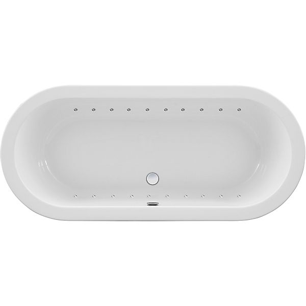 Ottofond Whirlpool Flora Komfort-Lightsystem 179,5 cm x 80 cm Weiß günstig online kaufen