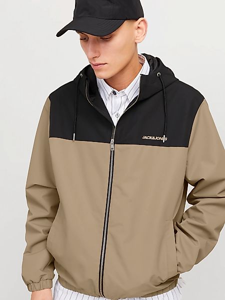 Jack & Jones Blouson JJELEGACY LIGHT JACKET HOOD NOOS mit Logo Schriftzug günstig online kaufen