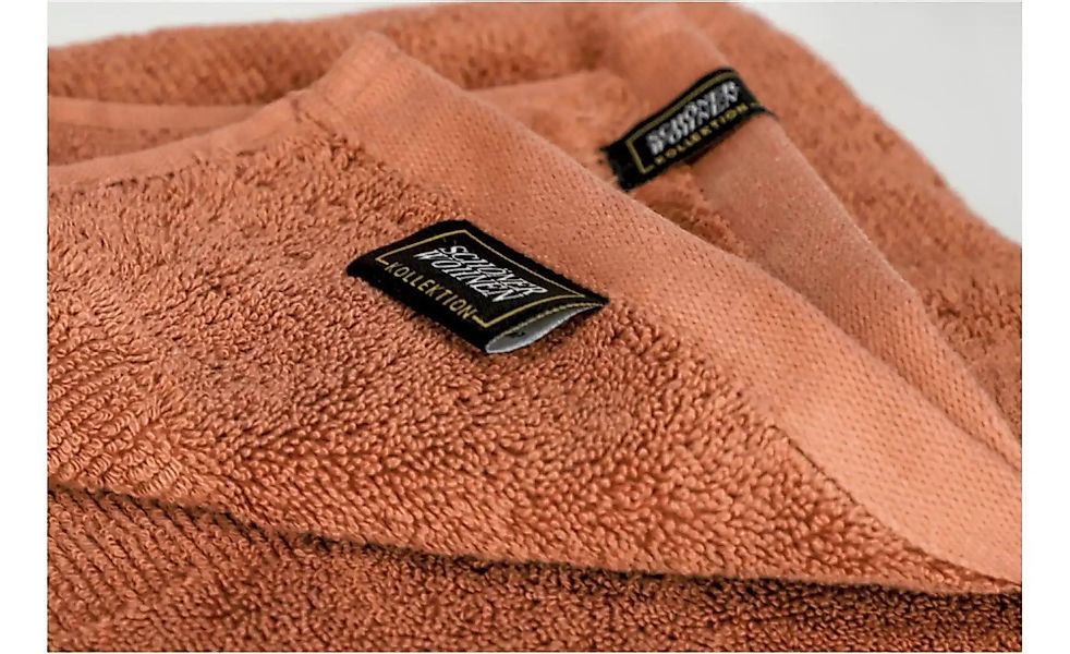 SCHÖNER WOHNEN Kollektion Badetuch   ¦ rot ¦ Maße (cm): B: 100 H: 6 Badtext günstig online kaufen