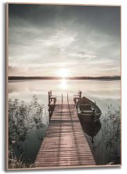 Reinders! Wandbild Slim Frame Wood 50x70 günstig online kaufen