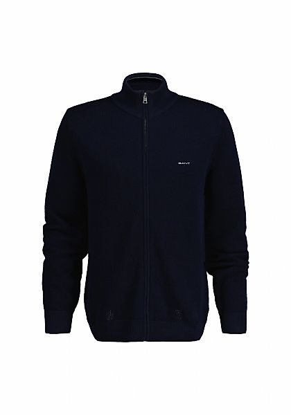 Gant Sweatshirt "Strickjacke COTTON PIQUE HALF ZIP CARDIGAN" günstig online kaufen