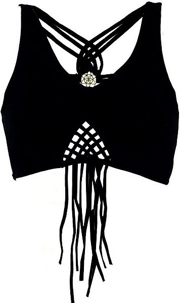 Guru-Shop T-Shirt Goa Psytrance Bikini Top, Boho Top, Pixi Top,.. Festival, günstig online kaufen