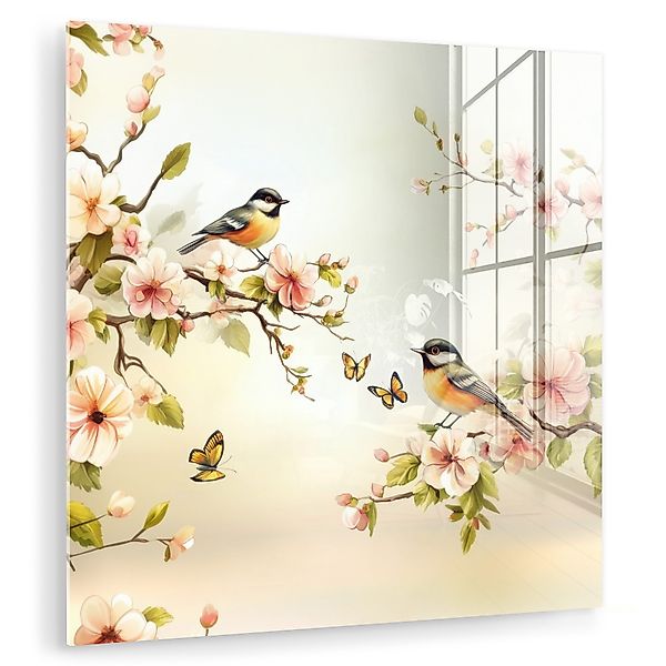 MuchoWow Acrylglasbild Äste - Blumen - günstig online kaufen