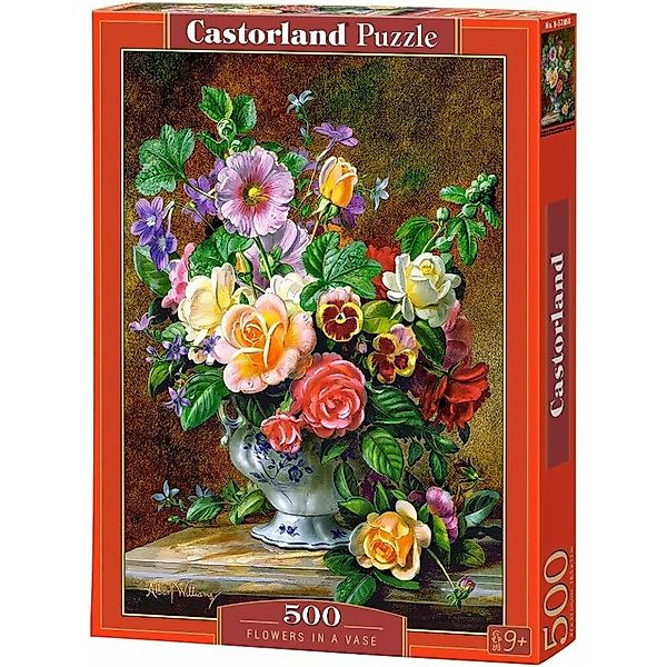 Castorland Puzzle Puzzle Blumen in einer günstig online kaufen