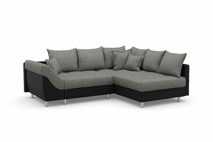 COLLECTION AB Ecksofa Joseli, mit Zier- und Rückenkissen, komfortable Schan günstig online kaufen